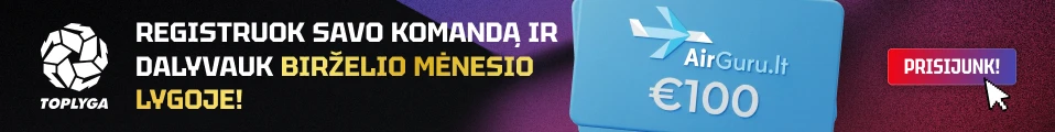 TOPLYGA fantasy žaidimas
