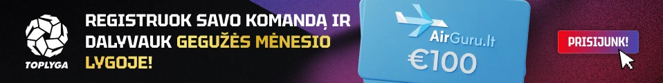 TOPLYGA fantasy žaidimas