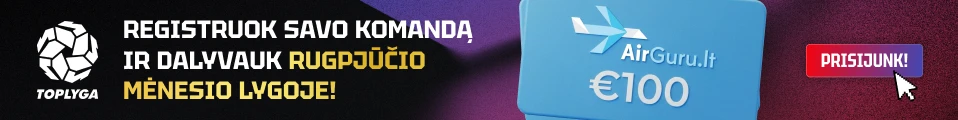 TOPLYGA fantasy žaidimas