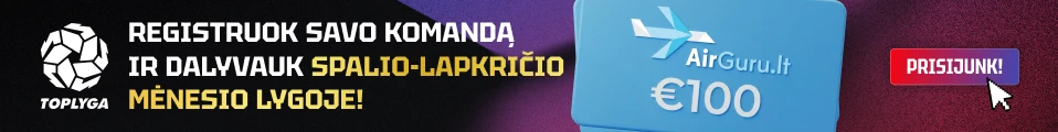 TOPLYGA fantasy žaidimas