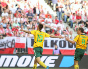 Lenkijoje pirmavusi Lietuvos rinktinė persvaros neišsaugojo