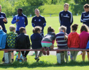 Ekraniečių treniruotėje šurmuliavo vaikai 