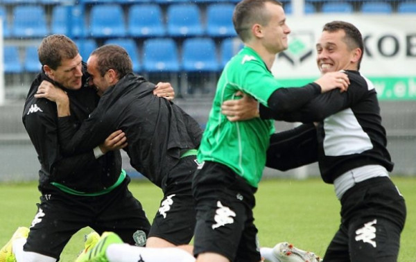 "Žalgirio" treniruotėje - neįprasti pratimai, juokas ir trenerių dvikova