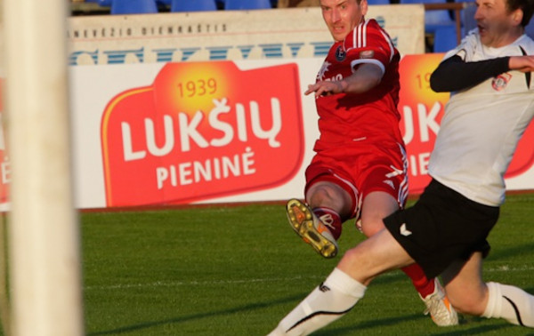 Čempionui pergalę atnešė du senbuvio įvarčiai