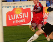 Čempionui pergalę atnešė du senbuvio įvarčiai