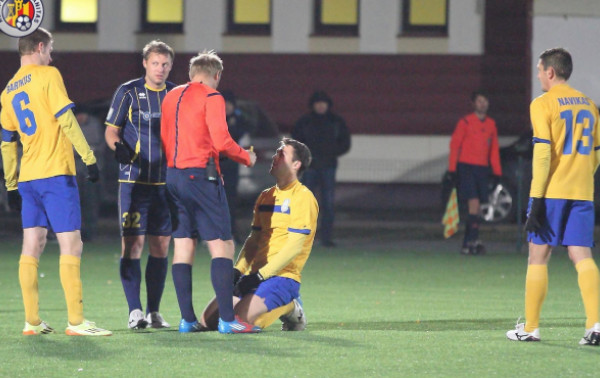 Po LFF taurės ketvirfinalio pirmųjų rungtynių diskvalifikuoti 5 futbolininkai