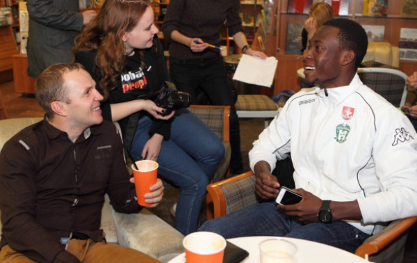 Žalgiriečiai tapo gyvomis knygomis