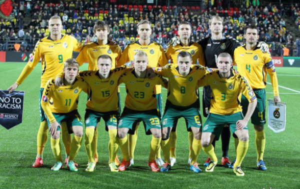 Lietuvos nacionalinė rinktinė 2014-uosius užbaigs dvikova Ukrainoje