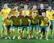 Lietuvos nacionalinė rinktinė 2014-uosius užbaigs dvikova Ukrainoje