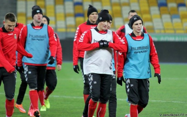 Paskutinis rinktinės metų testas - Ukrainos širdyje