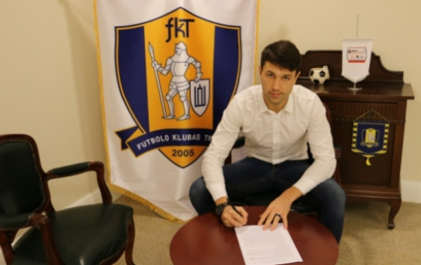 E.Gaurilovas tapo naujuoju „Trakų“ žaidėju