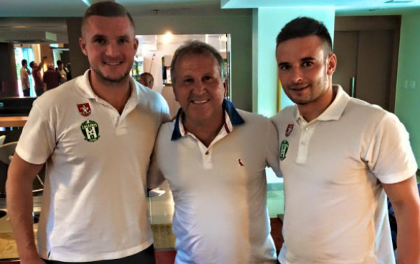 Žalgiriečius aplankė legendinis Brazilijos futbolininkas