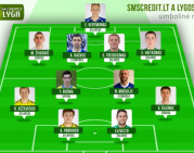 I turo rinktinėje - laimėjusių komandų žaidėjai