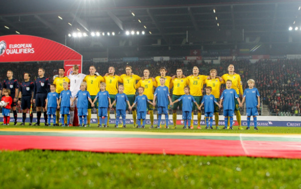 Paskelbta Lietuvos rinktinės sudėtis rungtynėms su Anglija