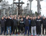 „Šiauliai“ aplankė Kryžių kalną