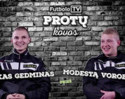 Futbolo.TV protų kovos: R.Gedminas vs. M.Vorobjovas