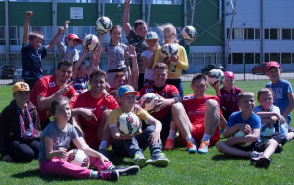 Sūduviškius treniruotėje aplankė moksleiviai