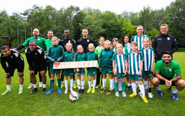 Žalgiriečius aplankė netikėti svečiai