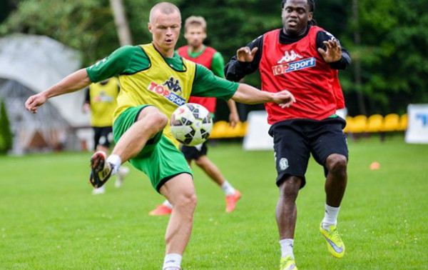 Su čempionais treniruojasi D. Šernas ir D. Slijngardas