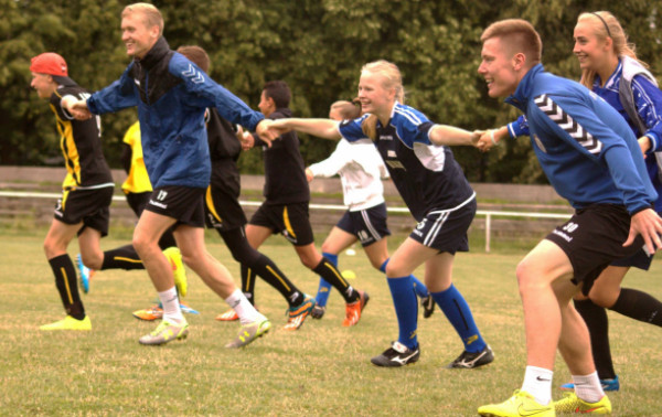 „Stumbras“ į savo treniruotę pasikvietė Vilkijos jaunimą