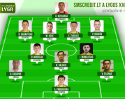 Turo rinktinėje - keturi "Žalgirį" parklupdžiusio "Atlanto" futbolininkai