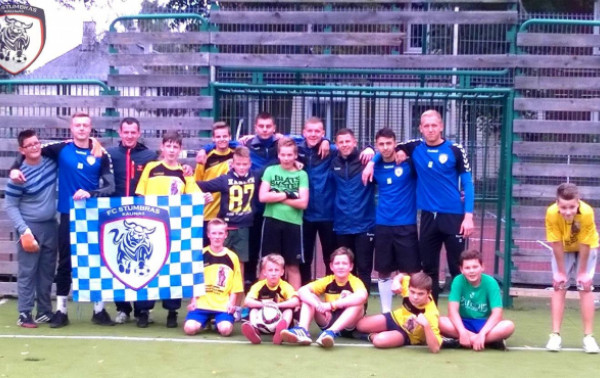 „Stumbro“ futbolininkai iš anksto paminėjo Kūno kultūros ir sporto dieną