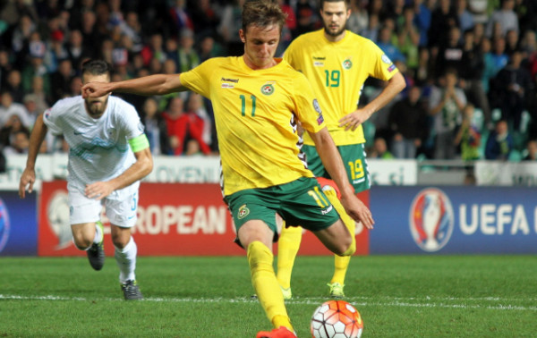 Dviejų baudinių dvikovoje Slovėnijoje lietuviai iškovojo lygiąsias (komentarai)