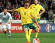 Dviejų baudinių dvikovoje Slovėnijoje lietuviai iškovojo lygiąsias (komentarai)