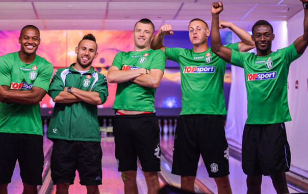 Žalgiriečiai išbandė futbolo boulingą