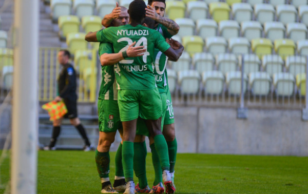 „Žalgiris“ ir „Lechia“ vėl išsiskyrė taikiai