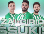 Žalgiriečiai bandė įspirti kamuolį į judantį sunkvežimį