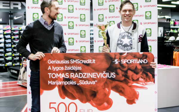 Geriausias sezono žaidėjas: „Be komandos manęs čia nebūtų“