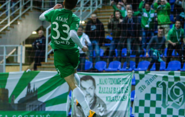 Čempionato starte – pergalingas B. Atajičiaus dublis