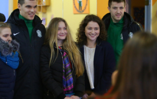 Žalgiriečiai dalinosi patirtimi jaunimo centre