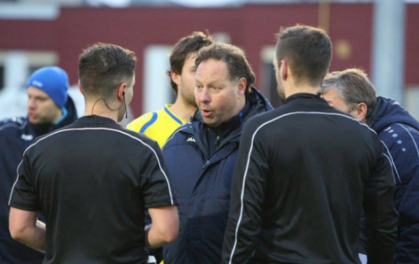 K. Sarsanija apgailestauja dėl mačo pabaigoje praleisto įvarčio ir puolėjo traumos