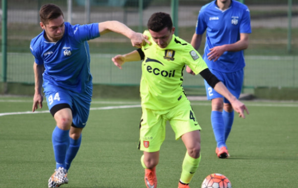 Pirmuoju savo įvarčiu „Trakuose“ D.Rekišas užtikrino riterių pergalę