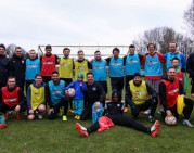 Drąsiausi „Žalgirio“ gerbėjai treniravosi su komanda