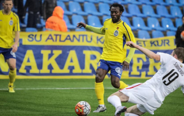 Akistatoje su mirtimi atsidūręs P. Feindouno dabar džiaugiasi rungtyniaudamas su posūniu