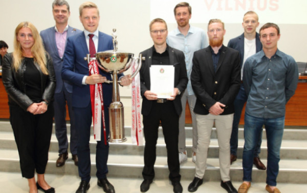 Iškovotas taures „Žalgiris“ patikėjo Vilniaus savivaldybei 