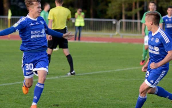 „Utenio“ dėmesys jauniems vietos futbolininkams atneša dividendų