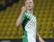 V.Dambrauskas džiaugėsi jaunojo futbolininko debiutu ir negailėjo jam pagyrų