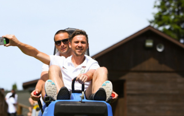 Žalgiriečiai išbandė ekstremalias kalnų pramogas