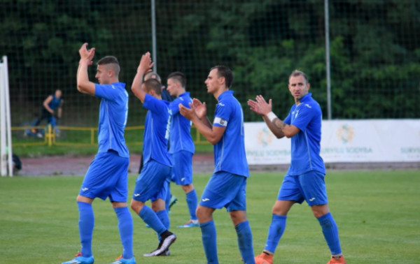 T.Eliošiaus debiutinis įvartis atnešė pergalę kontroliniame mače