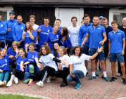 „Lietavos” futbolininkai apsilankė mokinių vasaros stovykloje „Partnerystės akademija“