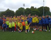 „Stumbro“ treniruotėje – vaikų juokas ir šypsenos