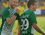 Nenustojančio mušti A.Kaludjerovičiaus įvartis nulėmė „Žalgirio“ pergalę Klaipėdoje