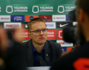 Prieš akistatą su „Trakais“ V.Dambrauskas nuogąstavo dėl progų realizacijos