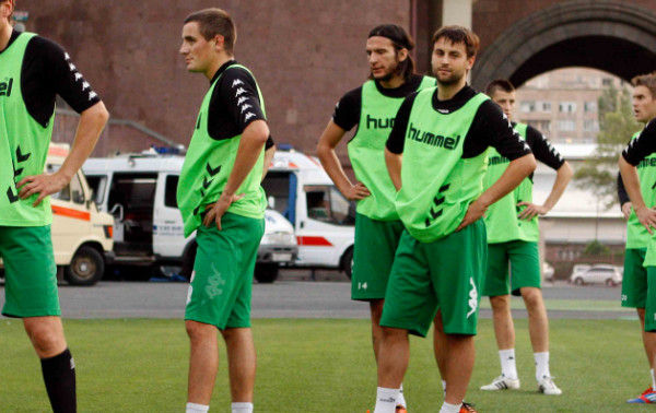 Vilniuje pradėtą darbą "Žalgiris" sieks užbaigti Jerevane