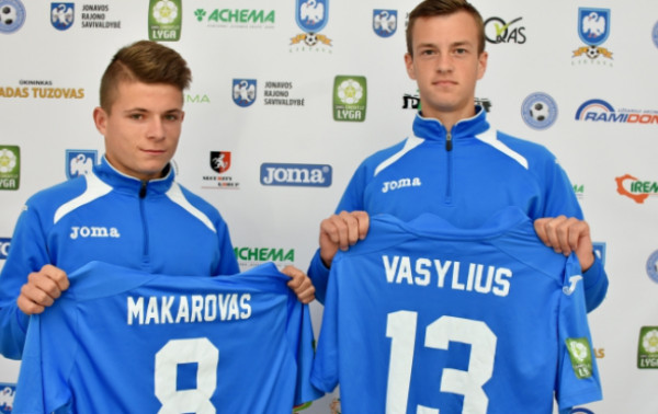 „Lietava“ sudarė sutartis su dviem jaunais futbolininkais