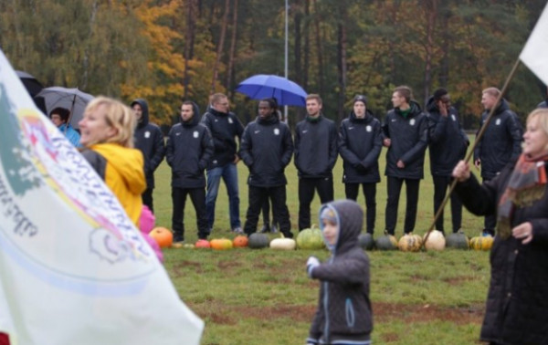 Žalgiriečiai padėjo darželinukams pasiekti rekordą